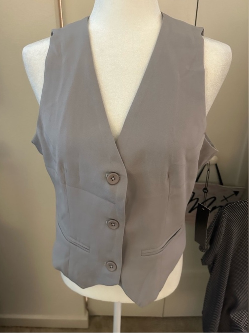 Emerson Lang Light Gray Vest